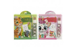 Nyomdázz és ragassz foglalkoztatófüzet (2 féle)