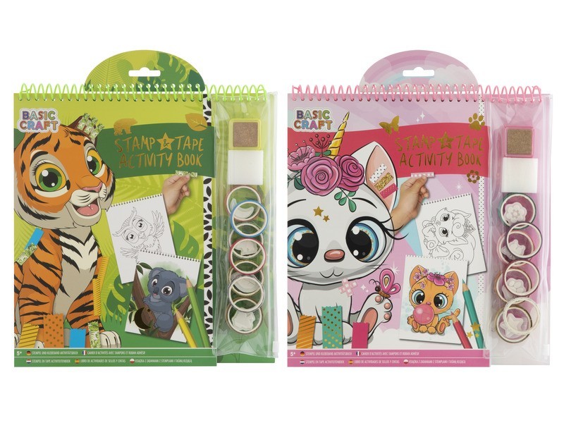 Nyomdázz és ragassz foglalkoztatófüzet (2 féle)