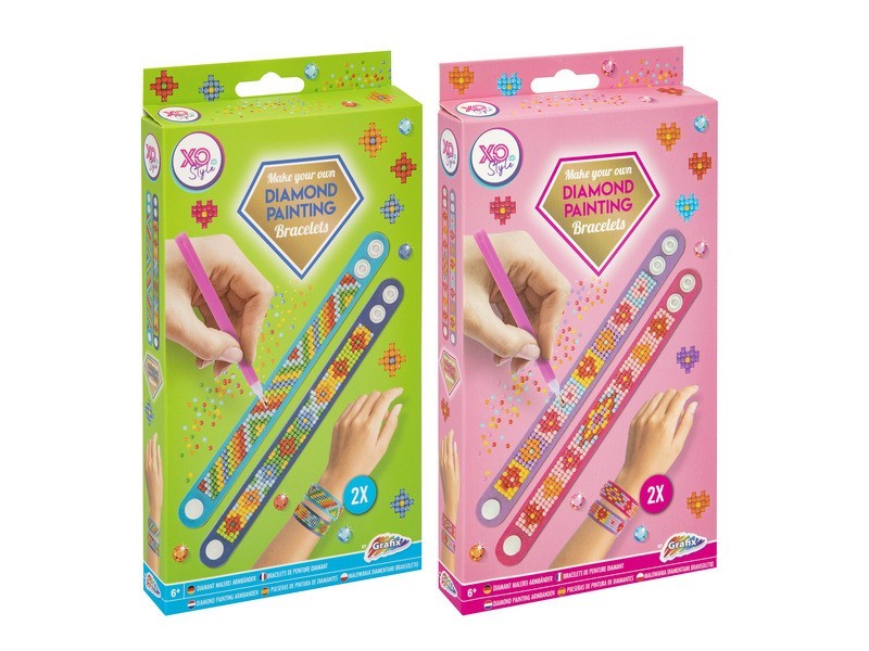 Gyémántfestős karkötő készítő, 2 db