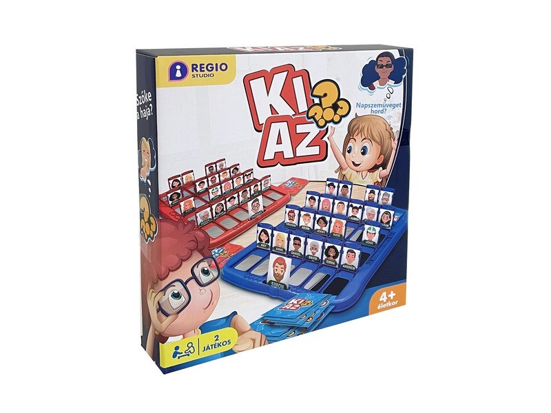 Társasjáték - Ki az? borító