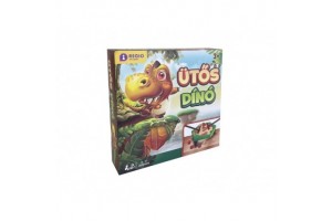 Ütős dínó társasjáték doboza