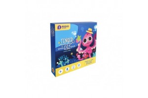 Társasjáték Tenger-ész — doboz és játékelemek