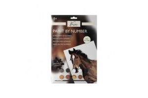 Ló kifestő számok szerint, 33,5x23,8 cm