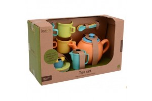 Jouéco bio műanyag teás készlet - gyermek játék