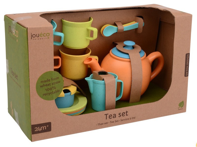 Jouéco bio műanyag teás készlet - gyermek játék