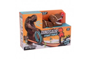 Dínós autókilövő játék autókkal