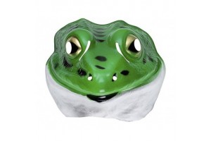Zöld béka maszk – gyerek álarc