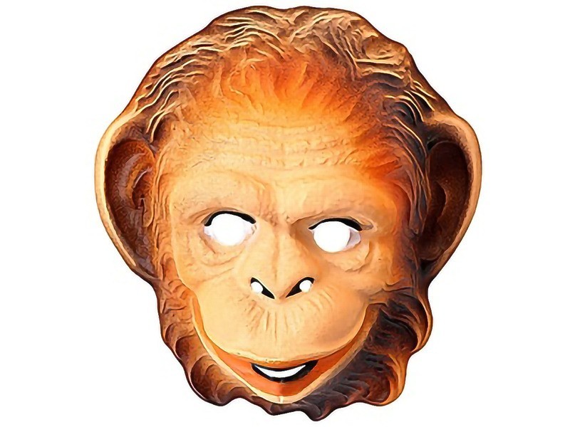 Majom maszk - élethű karneváli álarc