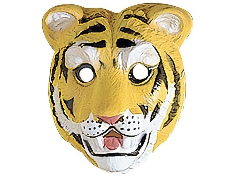 Tigris maszk - jelmez kiegészítő
