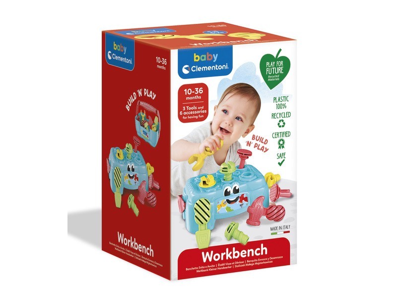Szerszámos láda formaillesztő - játék munkaasztal