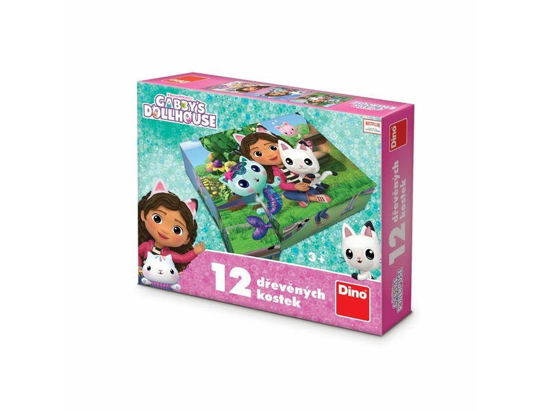 Fa mesekocka 12 db – Gabi babaháza termékfotó