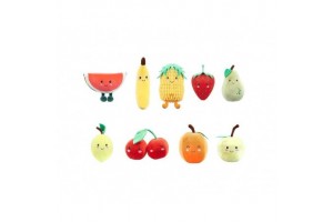 Plüss gyümölcsök, 16 cm (6 féle)