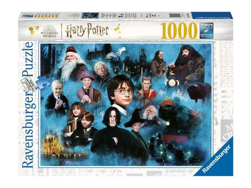 Harry Potter 1000 db puzzle - varázslatos világ