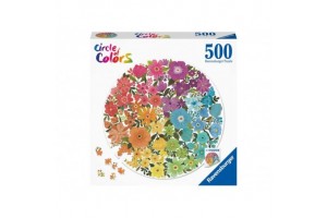 Puzzle kör - Virágok (virágos motívum)