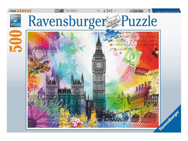 Puzzle 500 db – Üdvözlet Londonból borítókép