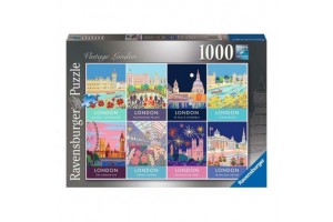 Puzzle 1000 db - Vintage London termékkép