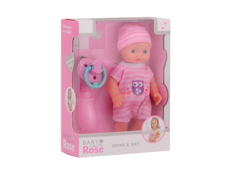 Baby Rose baba, iszik és pisil