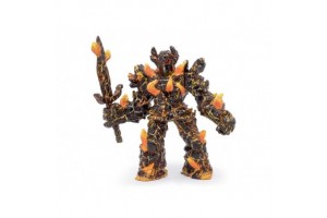 +Tűzgólem plüssfigura – elölnézet