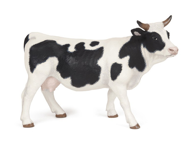 Fekete-fehér tehén plüss