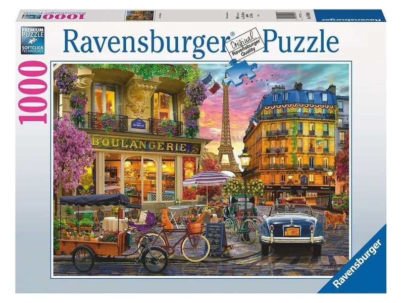 Puzzle 1000 db – Párizs reggel