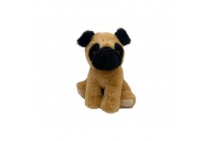 Plüss bulldog 20 cm - puha plüss kutya