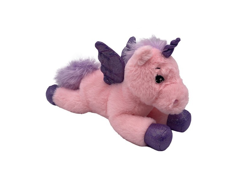Plüss unikornis 30 cm - rózsaszín