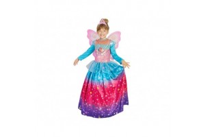 Barbie tündér jelmez 5-7 év, szárnyak és tutu