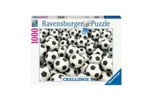Puzzle 1000 db - Futball: részletgazdag kép