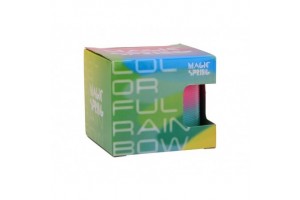 Szívárványszínű bolondrugó - színes rugalmas játék