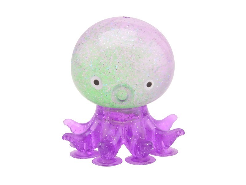 Tapadókorongos polip (4 féle) – színes fürdőjáték