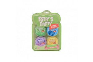 Putty Party – 4 féle putty egy csomagban