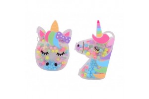 Unikornis gyöngyfűző szett - 2 féle kreatív készlet