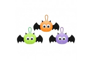 Denevér kulcstartók, 8 cm, 3 változat