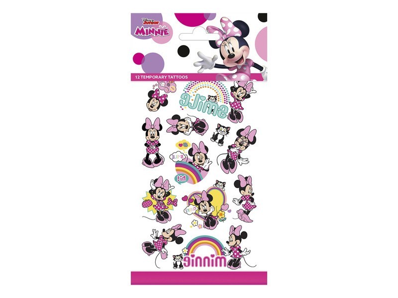 Minnie ideiglenes tetoválás