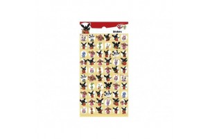 Matrica mini BING - színes öntapadós matrica