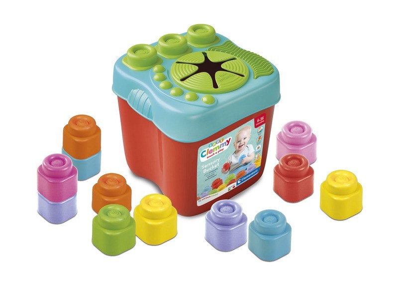 Clemmy tároló és puha építőkockák