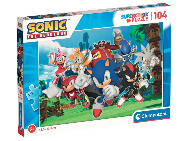 Clementoni Sonic 104 db-os puzzle