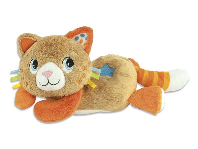 Baby Clementoni doromboló plüss cica - elalváshoz