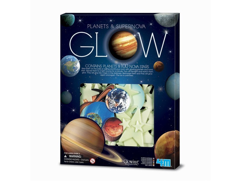 Sötétben világító bolygók és szupernova