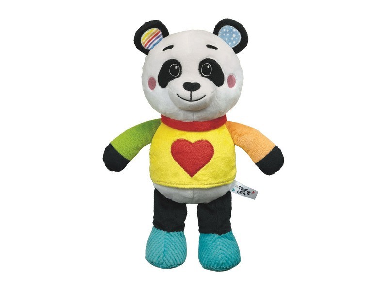 Interaktív plüss panda - puha, beszélő játék