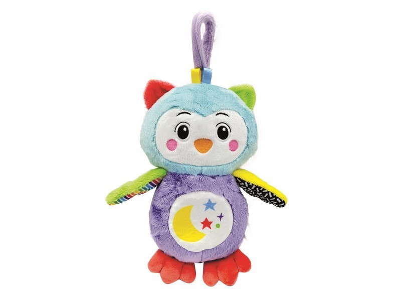 Bagoly plüss — világító, hanghatású éjszakai fény