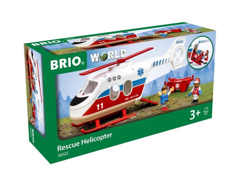 BRIO fa helikopter játék
