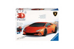 Puzzle 3D Lamborghini Huracan (narancs) - 108 db