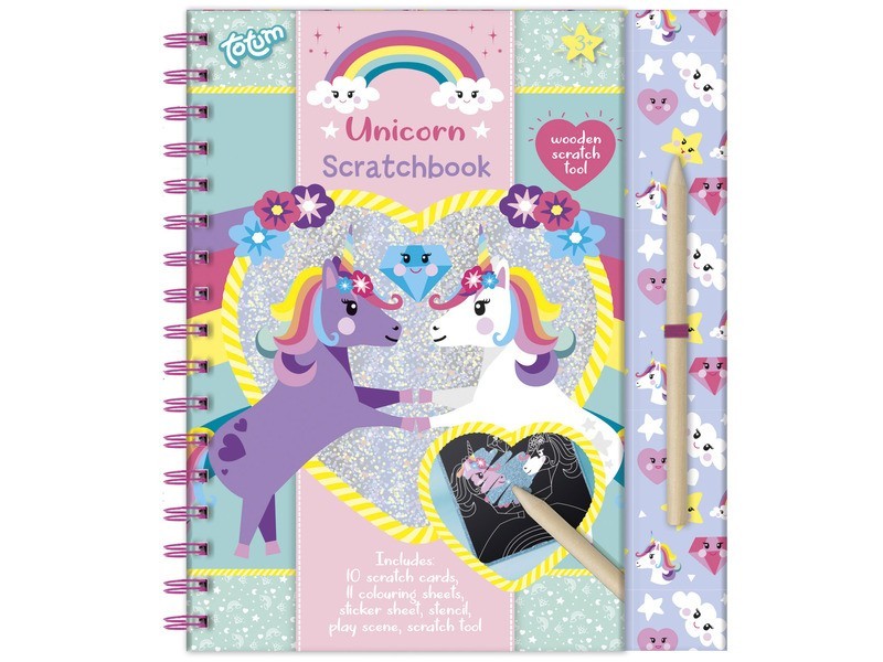 Unikornis karc füzet borító