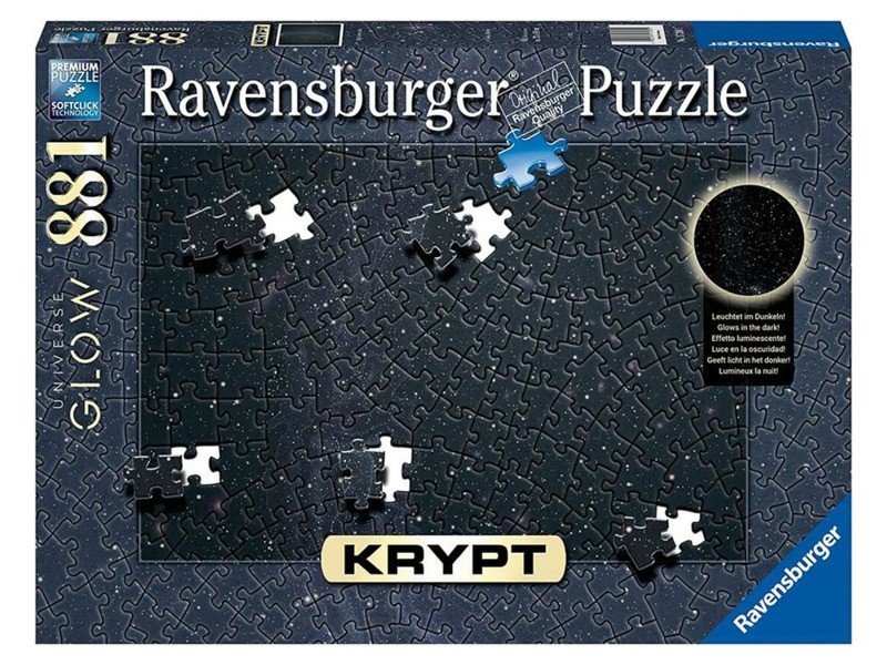 Krypt Universe Glow - 881 db foszforeszkáló puzzle