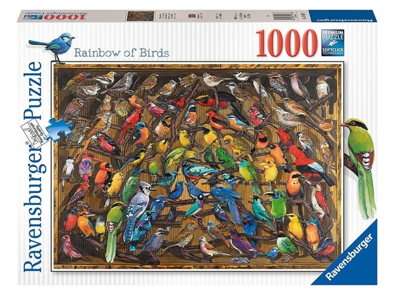 Puzzle 1000 db - Madarak termékkép