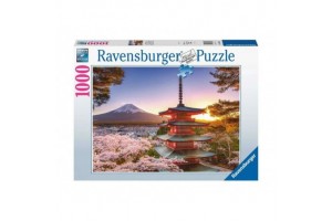Cseresznyefavirágzás Japánban - Puzzle 1000 db