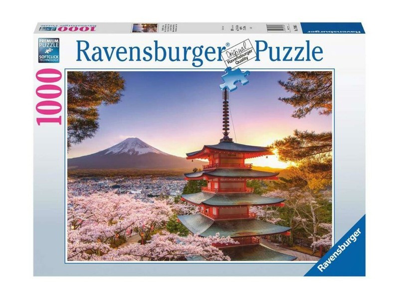 Cseresznyefavirágzás Japánban - Puzzle 1000 db
