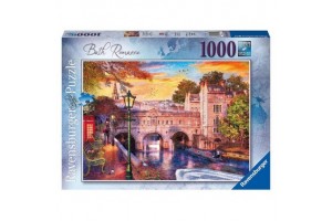 Puzzle 1000 db - Romantikus séta Bathban