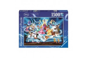 Puzzle 1500 db - Disney Varázslatos mesekönyv